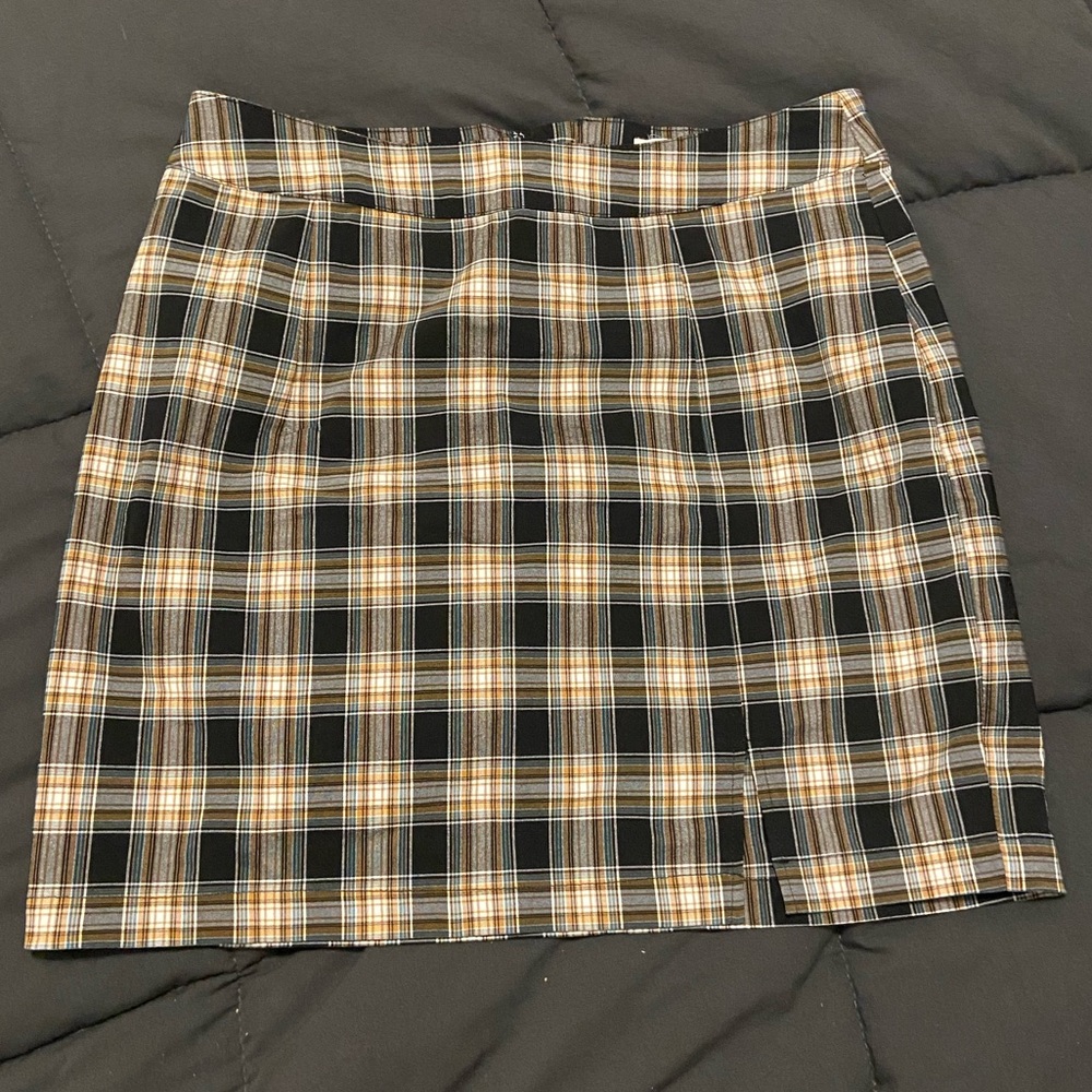 Plaid Skirt